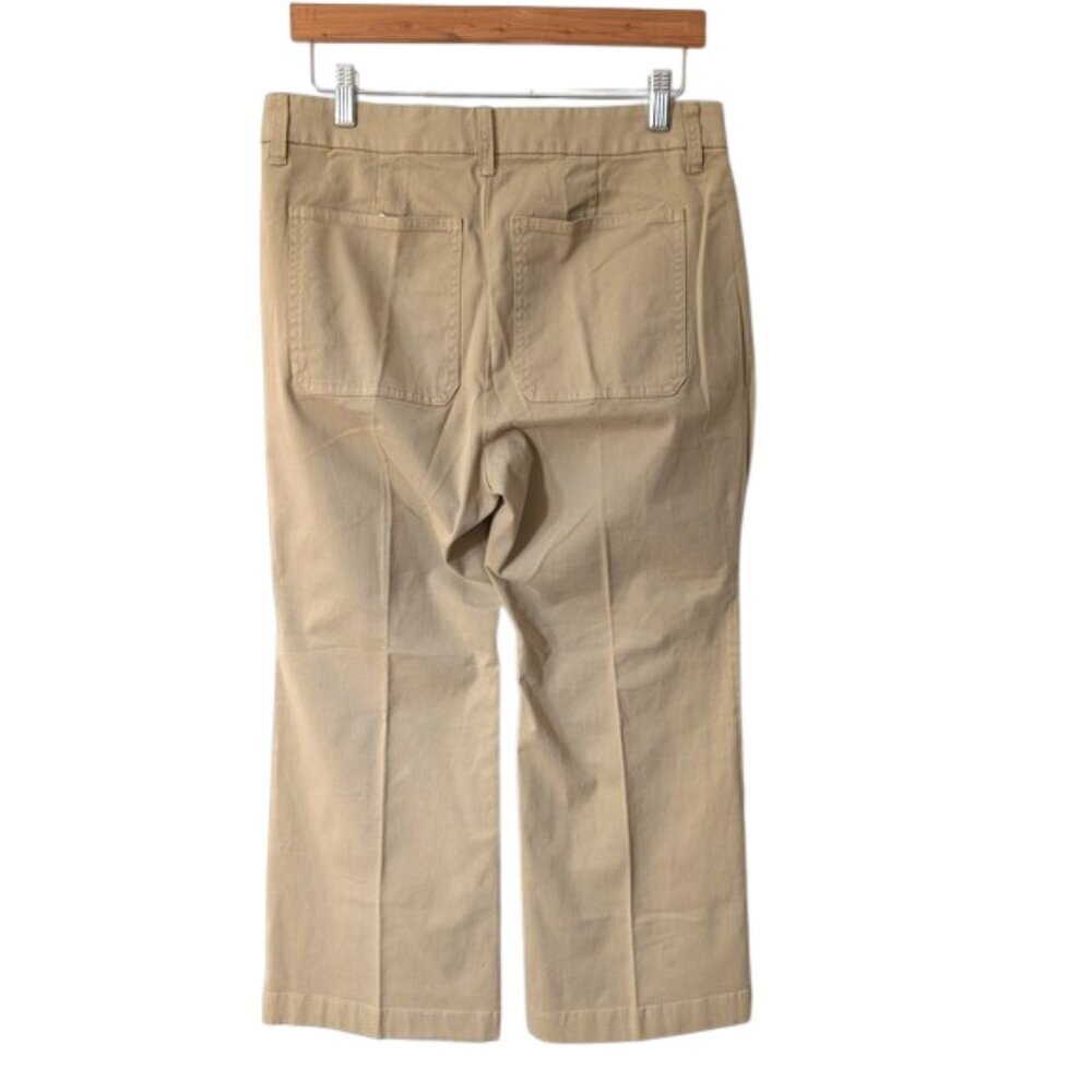 J. Crew Charley Kickout Cropped Pant In Chino Size 29P - Picture 4 of 6